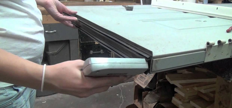 damaged steel door repair Lawndale